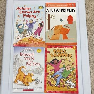 Four Level 1 Beginning Reader Books